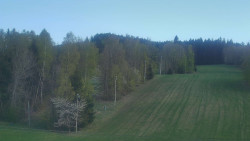 Dojezd hlavní sjezdovky