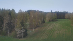 Dojezd hlavní sjezdovky