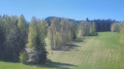 Dojezd hlavní sjezdovky