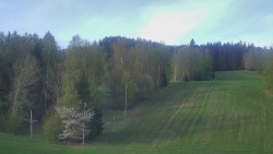 Dojezd hlavní sjezdovky