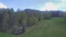 Dojezd hlavní sjezdovky