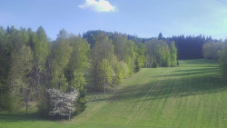 Dojezd hlavní sjezdovky