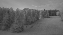 Dojezd hlavní sjezdovky