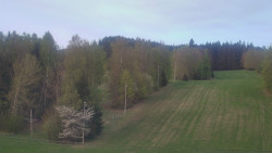 Dojezd hlavní sjezdovky