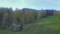 Dojezd hlavní sjezdovky