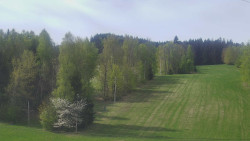 Dojezd hlavní sjezdovky