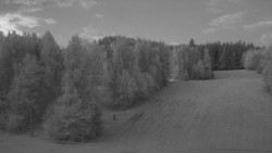 Dojezd hlavní sjezdovky