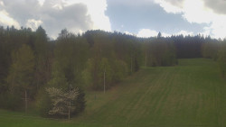 Dojezd hlavní sjezdovky