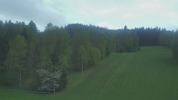 Dojezd hlavní sjezdovky