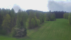 Dojezd hlavní sjezdovky
