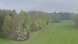 Dojezd hlavní sjezdovky