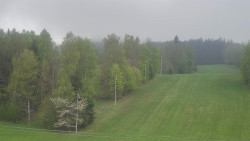 Dojezd hlavní sjezdovky