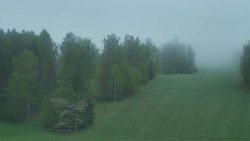 Dojezd hlavní sjezdovky