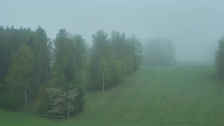 Dojezd hlavní sjezdovky