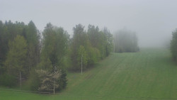 Dojezd hlavní sjezdovky