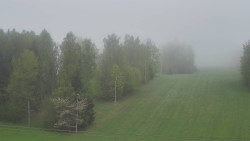 Dojezd hlavní sjezdovky