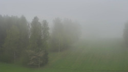 Dojezd hlavní sjezdovky