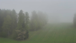 Dojezd hlavní sjezdovky