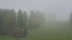 Dojezd hlavní sjezdovky