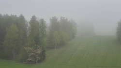 Dojezd hlavní sjezdovky