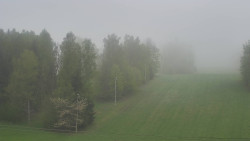 Dojezd hlavní sjezdovky