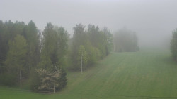 Dojezd hlavní sjezdovky