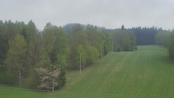 Dojezd hlavní sjezdovky