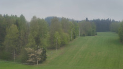 Dojezd hlavní sjezdovky