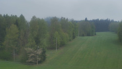 Dojezd hlavní sjezdovky