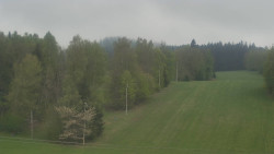 Dojezd hlavní sjezdovky