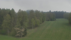 Dojezd hlavní sjezdovky