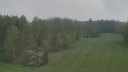 Dojezd hlavní sjezdovky