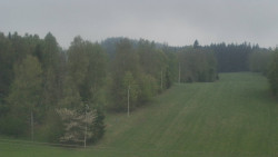 Dojezd hlavní sjezdovky