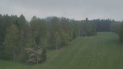 Dojezd hlavní sjezdovky