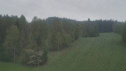 Dojezd hlavní sjezdovky