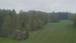 Dojezd hlavní sjezdovky