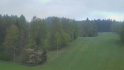 Dojezd hlavní sjezdovky