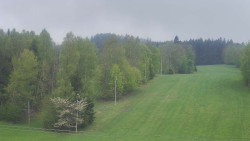 Dojezd hlavní sjezdovky