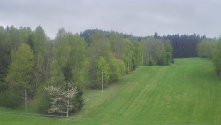 Dojezd hlavní sjezdovky
