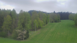 Dojezd hlavní sjezdovky