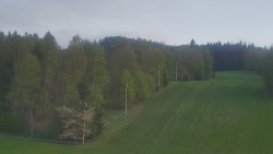 Dojezd hlavní sjezdovky
