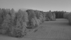 Dojezd hlavní sjezdovky