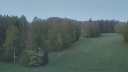 Dojezd hlavní sjezdovky