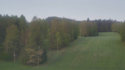 Dojezd hlavní sjezdovky