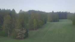 Dojezd hlavní sjezdovky