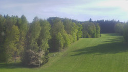 Dojezd hlavní sjezdovky