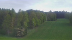 Dojezd hlavní sjezdovky