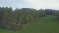 Dojezd hlavní sjezdovky