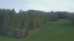 Dojezd hlavní sjezdovky