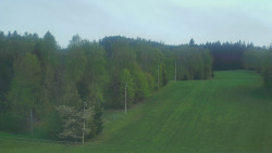 Dojezd hlavní sjezdovky